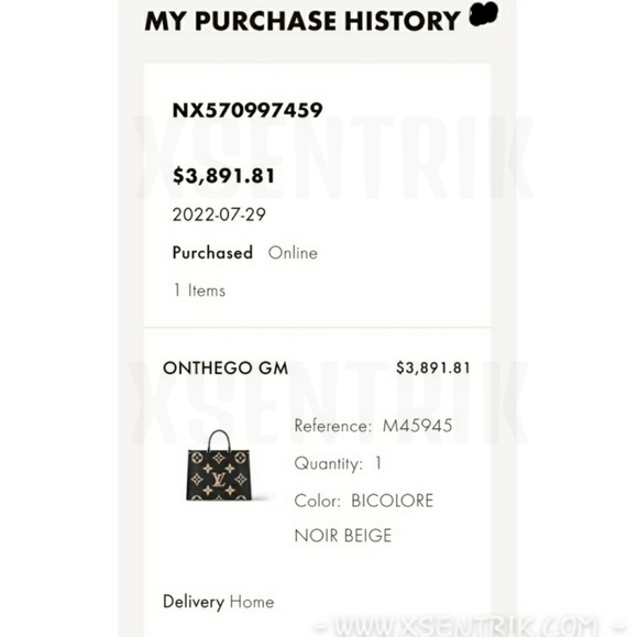 LV "ON THE GO" GM - Picture 16 of 17